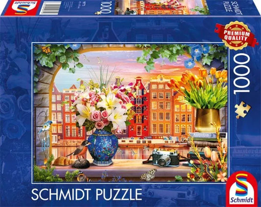Sojourn in Amsterdam, 1000-Universalios dėlionės-Brain Games LT