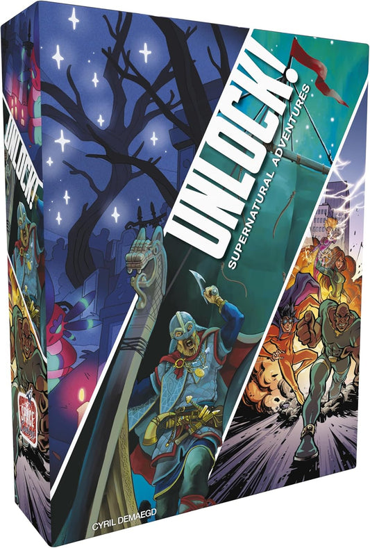 Space Cowboys Stalo žaidimai Unlock! 12 Supernatural Adventures