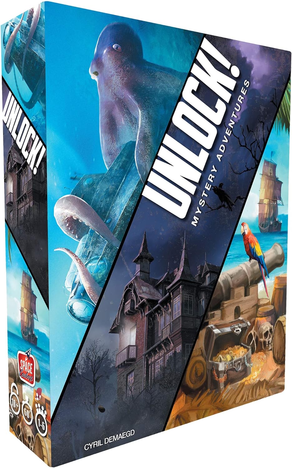 Space Cowboys Stalo žaidimai Unlock! Mystery Adventures