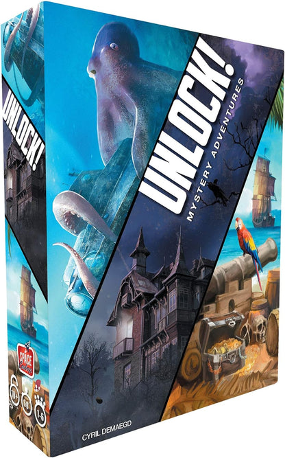 Space Cowboys Stalo žaidimai Unlock! Mystery Adventures
