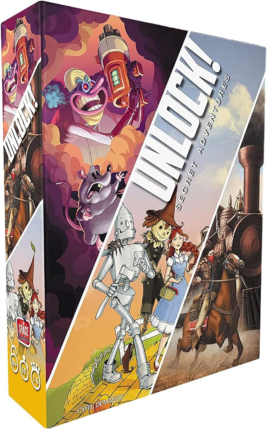 Space Cowboys Stalo žaidimai Unlock! Secret Adventures