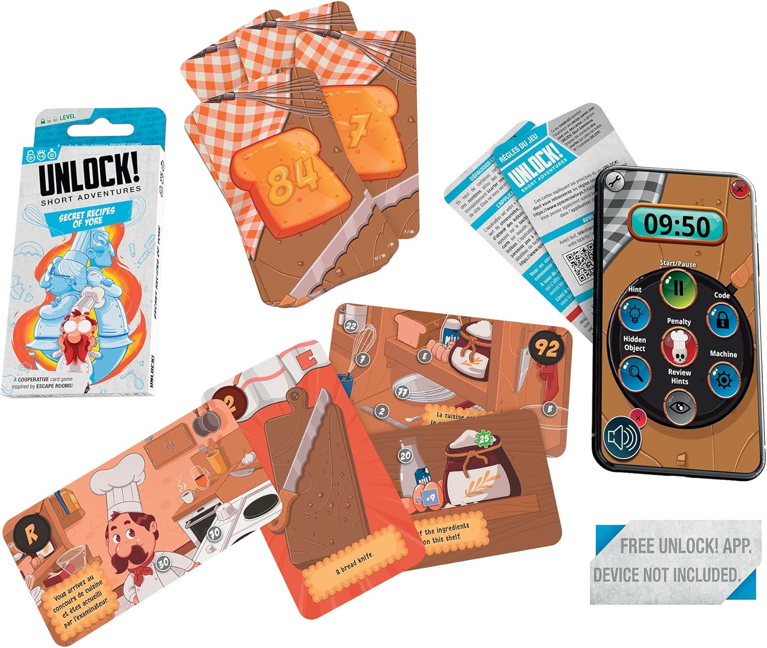 Space Cowboys Stalo žaidimai Unlock! Short 1 - Secret Recipes of Yore