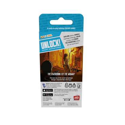Space Cowboys Stalo žaidimai Unlock! Short 2 - The Awakening of the Mummy