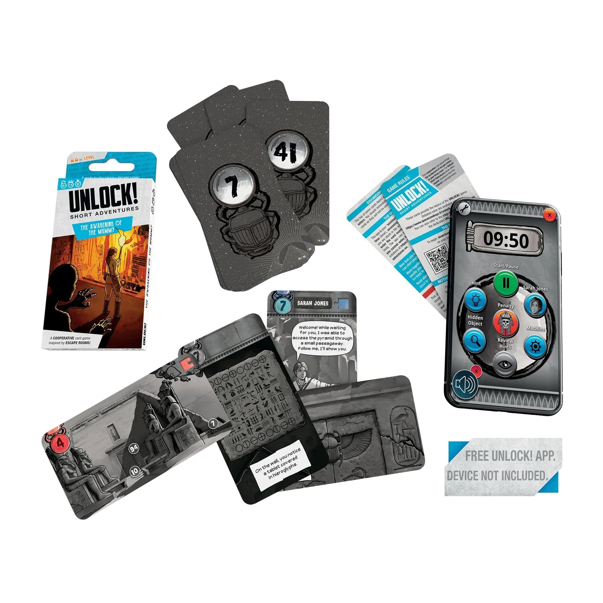 Space Cowboys Stalo žaidimai Unlock! Short 2 - The Awakening of the Mummy