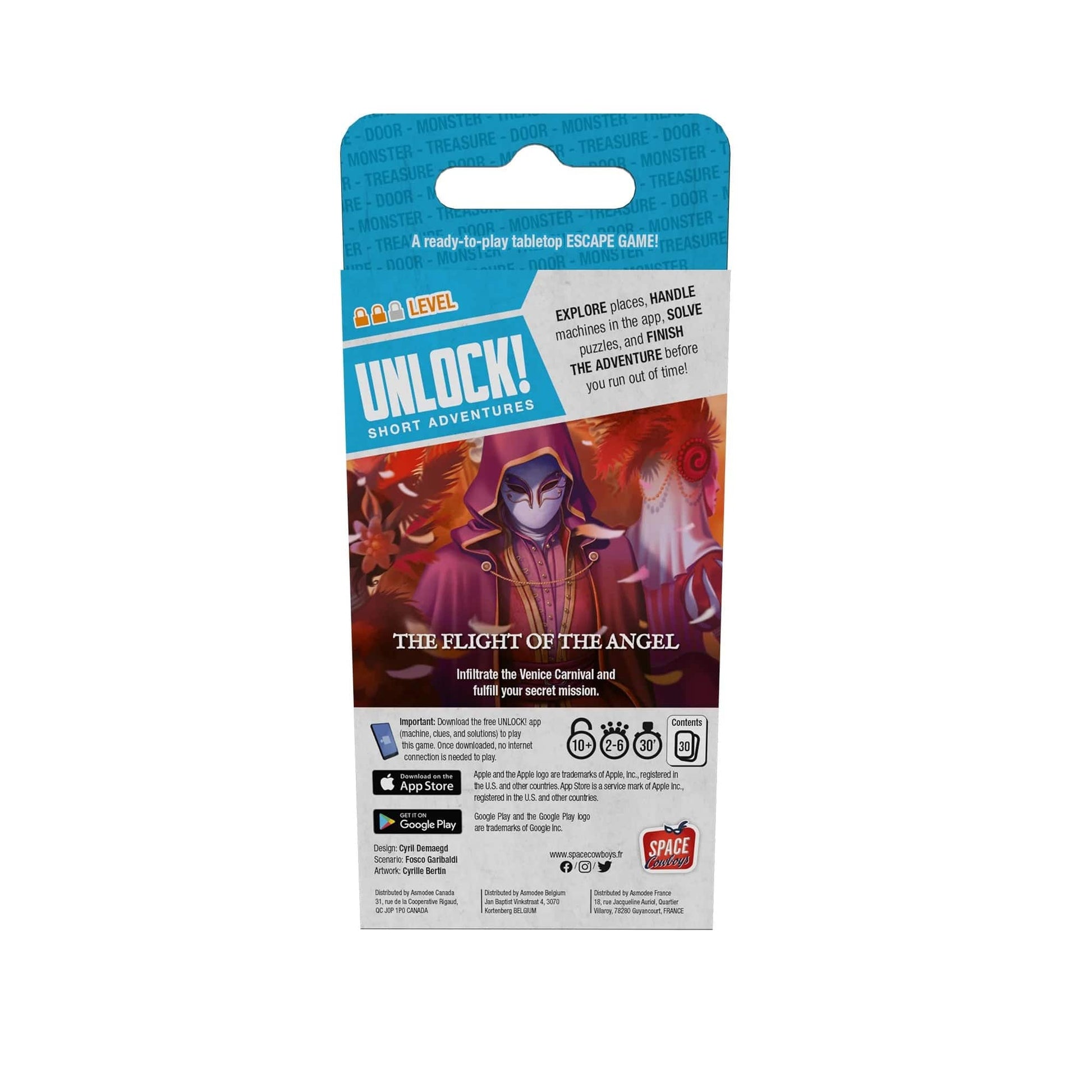 Space Cowboys Stalo žaidimai Unlock! Short 3 - The Flight of the Angel