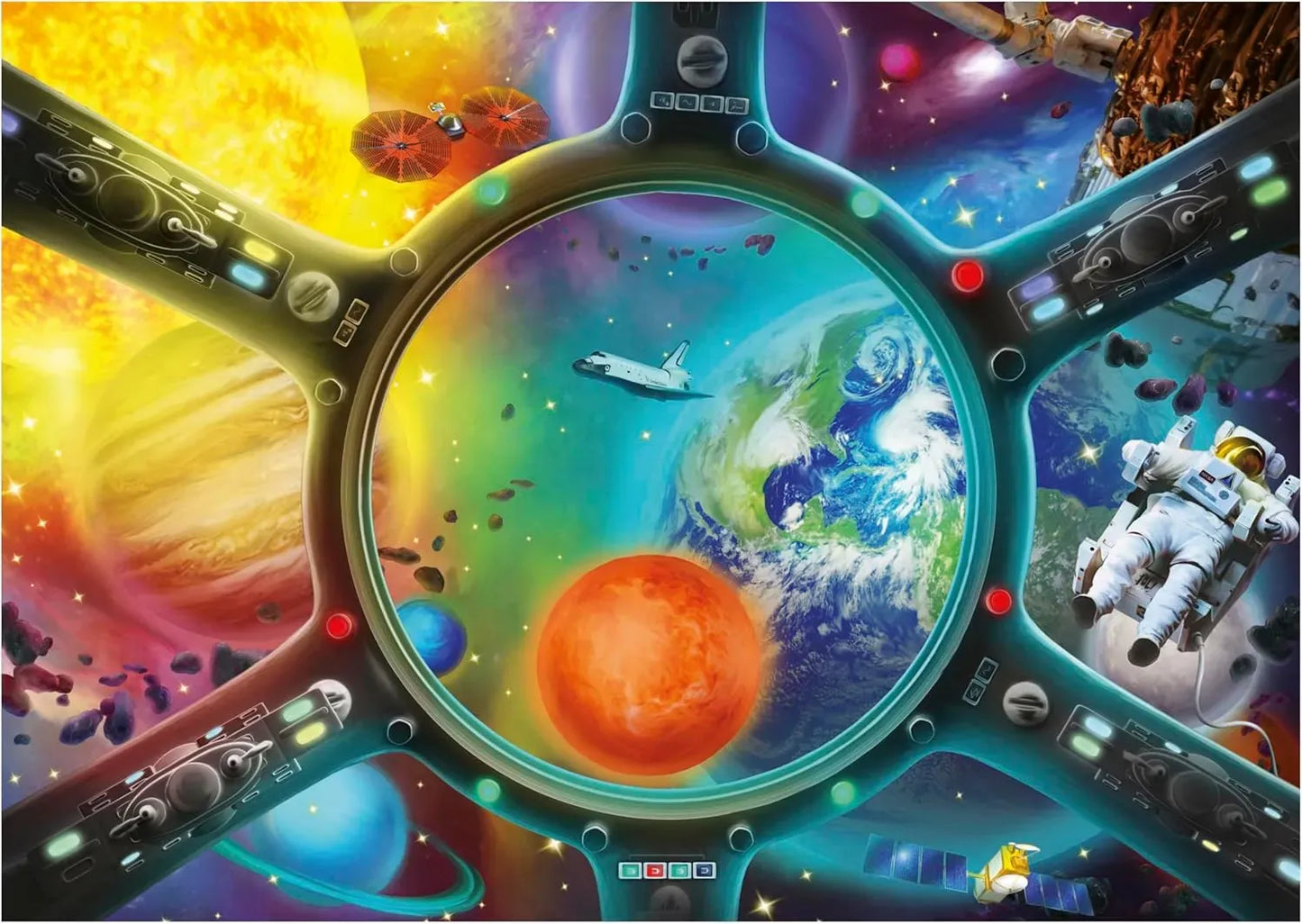 Educa Universalios dėlionės Space Release, 500