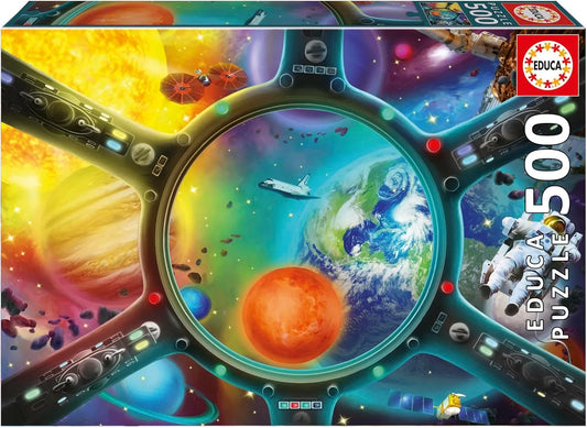 Space Release, 500-Universalios dėlionės-Brain Games LT