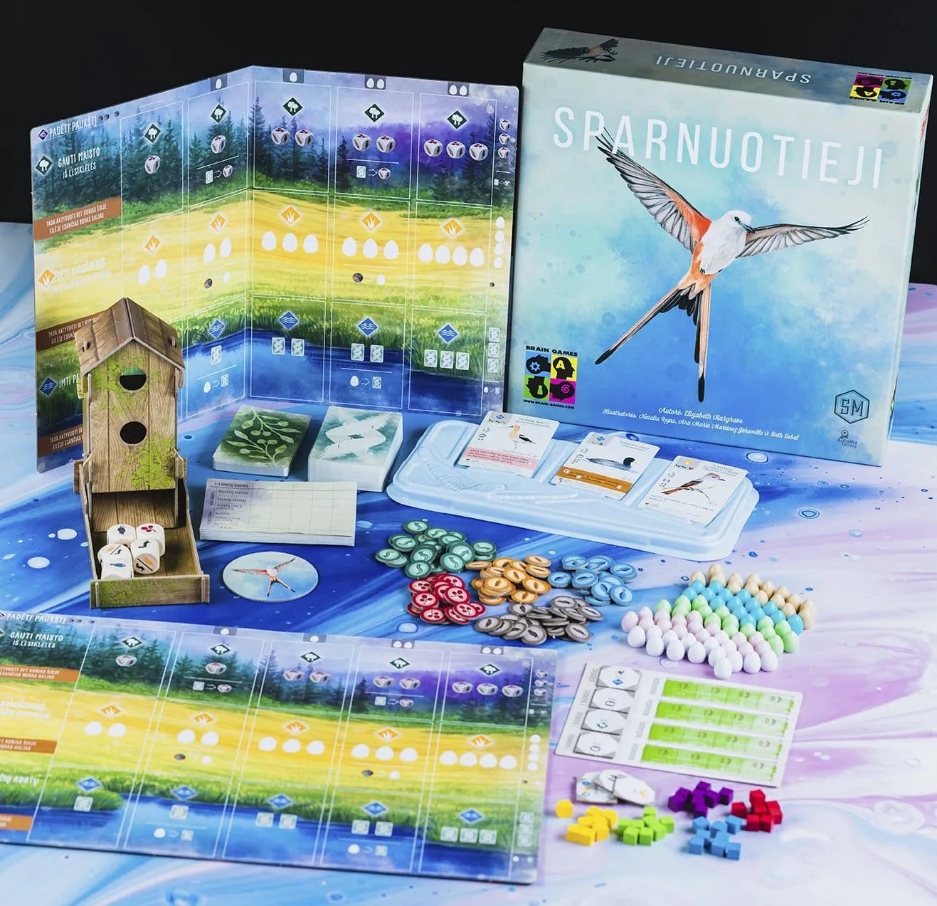 Sparnuotieji-Stalo žaidimai-Brain Games LT