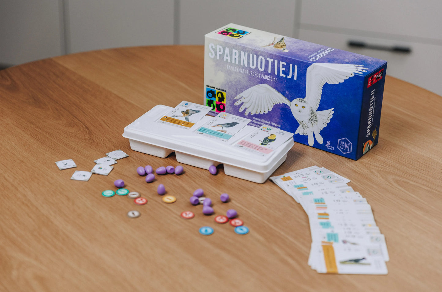 Sparnuotieji: Europos paukščiai (papildymas)-Stalo žaidimai-Brain Games LT