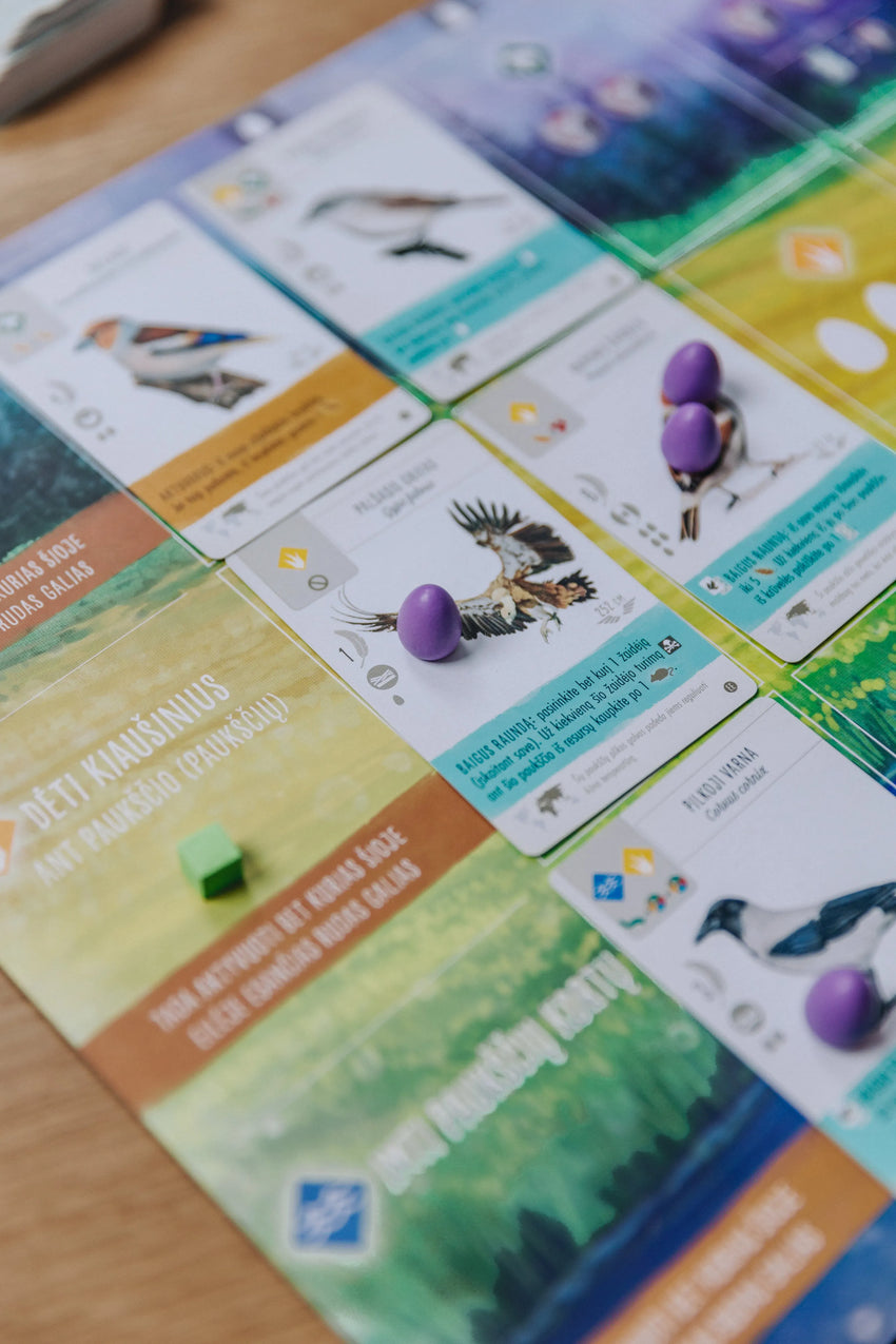 Sparnuotieji: Europos paukščiai (papildymas)-Stalo žaidimai-Brain Games LT