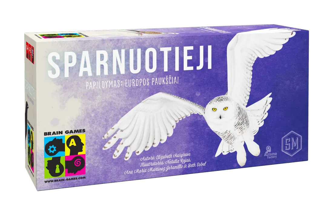 Sparnuotieji: Europos paukščiai (papildymas)-Stalo žaidimai-Brain Games LT