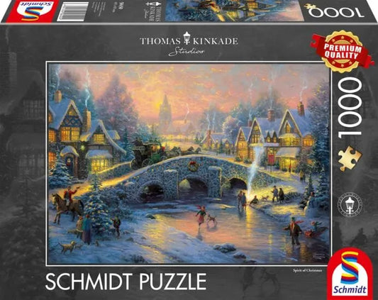 Spirit of Christmas, 1000-Universalios dėlionės-Brain Games LT