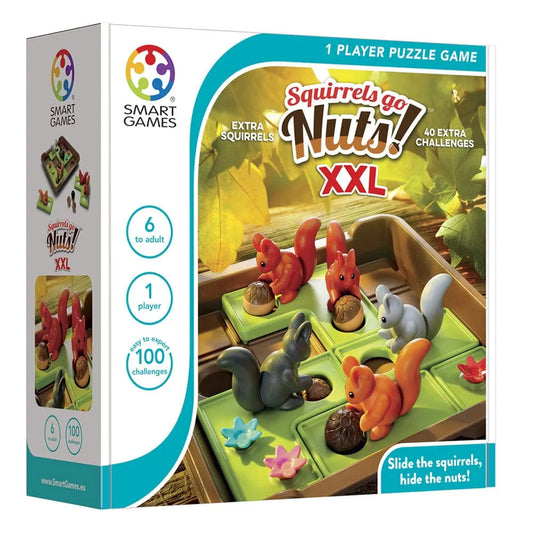 Squirrels Go Nuts! XXL-Loginiai Žaidimai-Brain Games LT