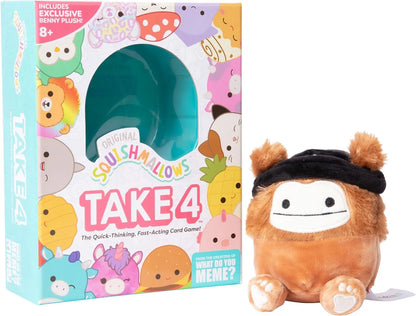 Squishmallows Take 4-Stalo žaidimai-Brain Games LT