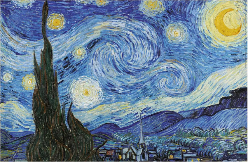 Educa Universalios dėlionės Starry Night Miniature Puzzle, 1000