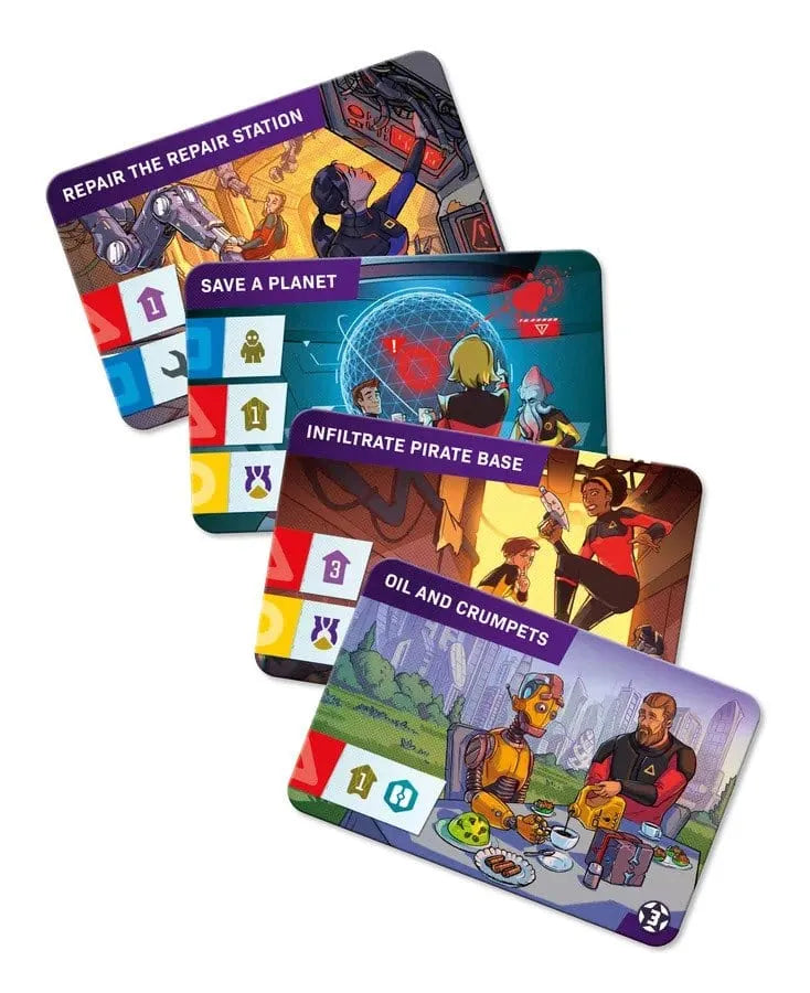Starship Captains-Stalo žaidimai-Brain Games LT