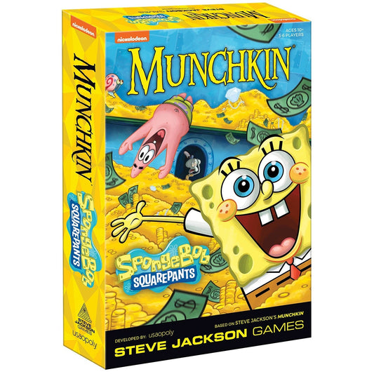 Steve Jackson Games Stalo žaidimai Munchkin: SpongeBob SquarePants