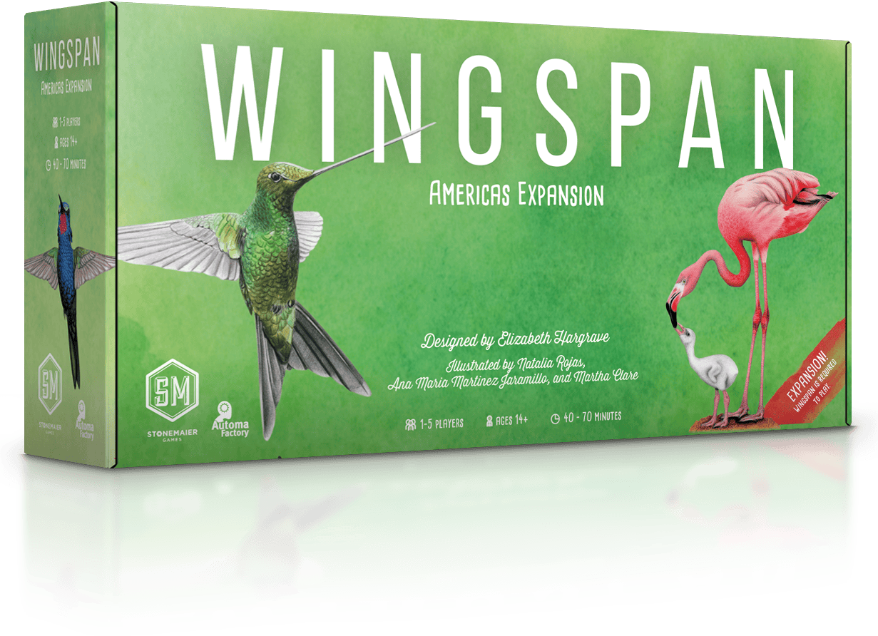 stonemaier games Stalo žaidimai Wingspan Americas EN (papildymas)