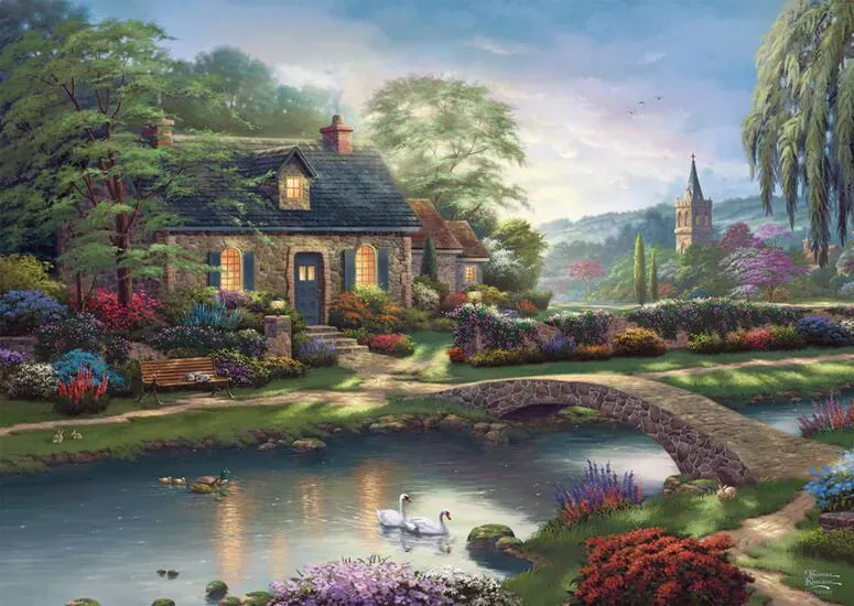 Schmidt Universalios dėlionės Stoney Creek Cottage, 1000