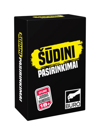Šūdini pasirinkimai-Stalo žaidimai-Brain Games LT