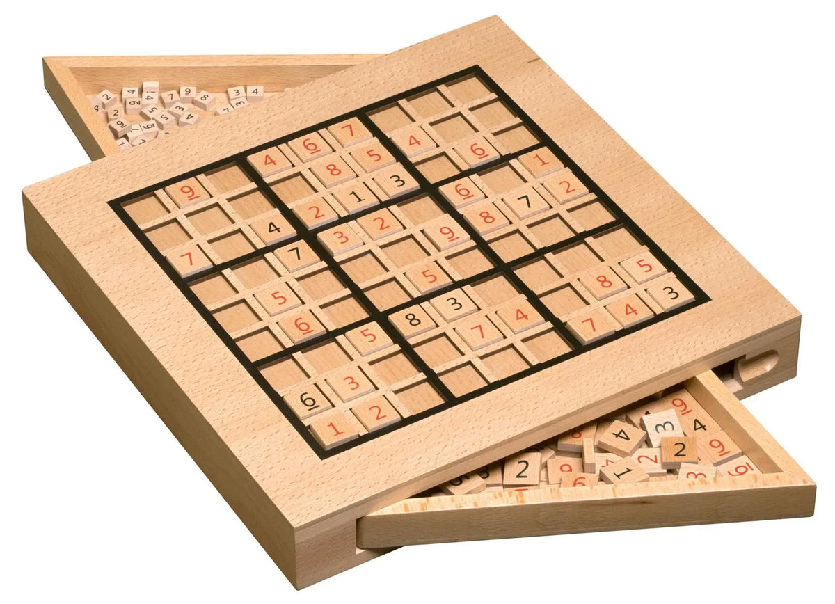 Philos Klasikiniai žaidimai Sudoku medinėje dėžutėje
