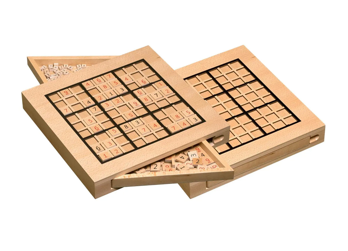 Philos Klasikiniai žaidimai Sudoku medinėje dėžutėje