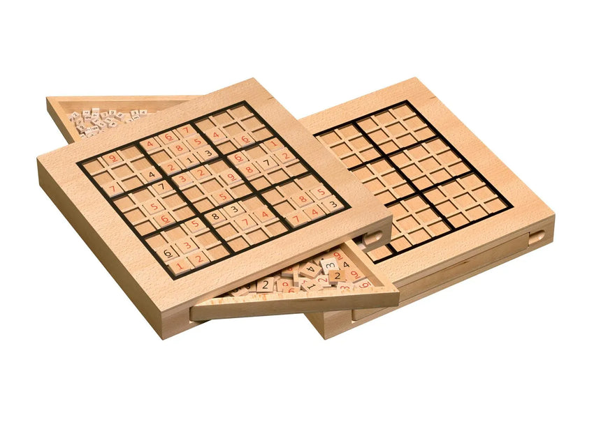 Philos Klasikiniai žaidimai Sudoku medinėje dėžutėje