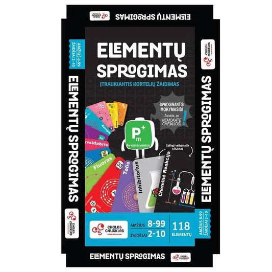 Sumanus pasaulis Stalo žaidimai Elementų sprogimas