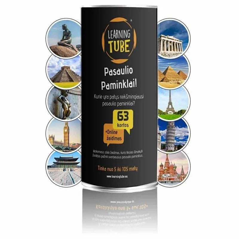 Sumanus pasaulis Stalo žaidimai Pasaulio paminklai