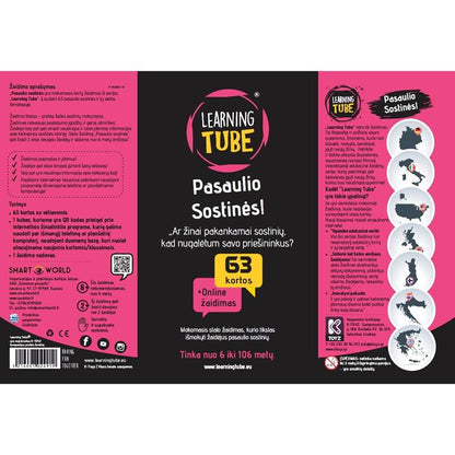 Sumanus pasaulis Stalo žaidimai Pasaulio sostinės