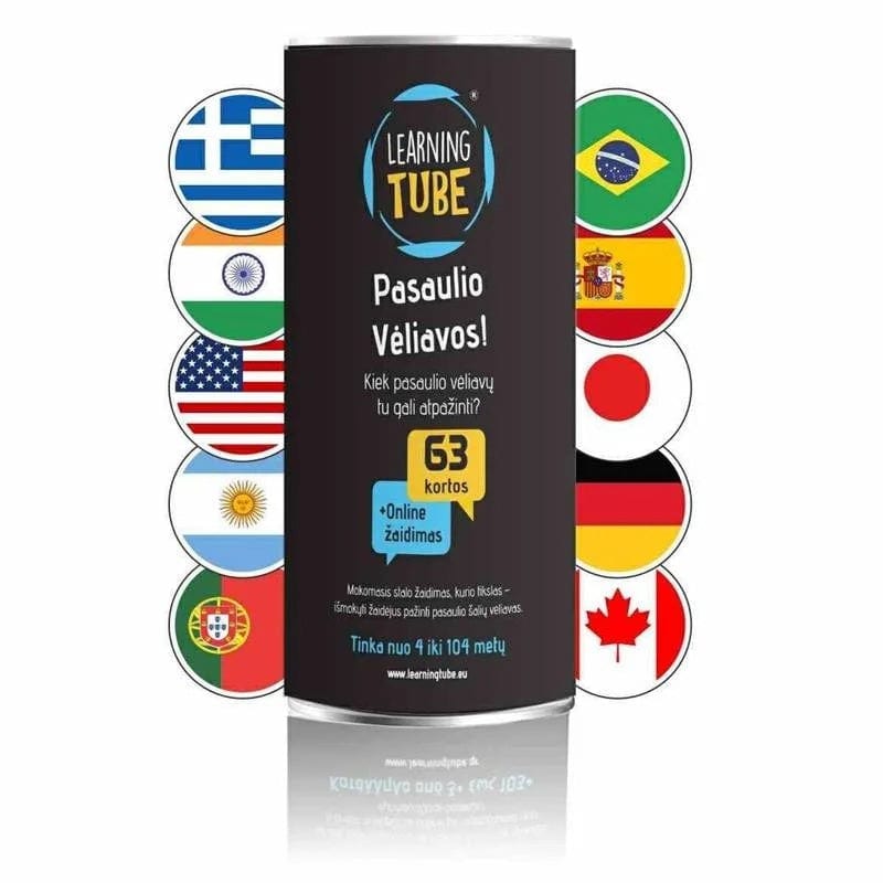 Sumanus pasaulis Stalo žaidimai Pasaulio vėliavos