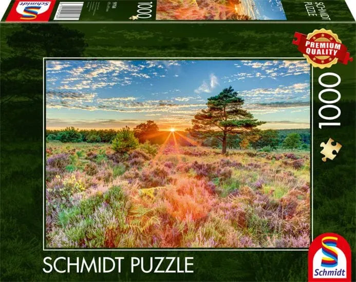 Schmidt Universalios dėlionės Sunset on the heath, 1000