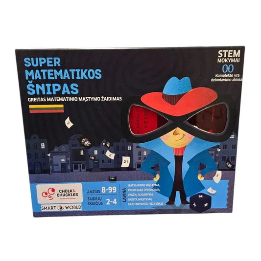 Super matematikos šnipas-Stalo žaidimai-Brain Games LT