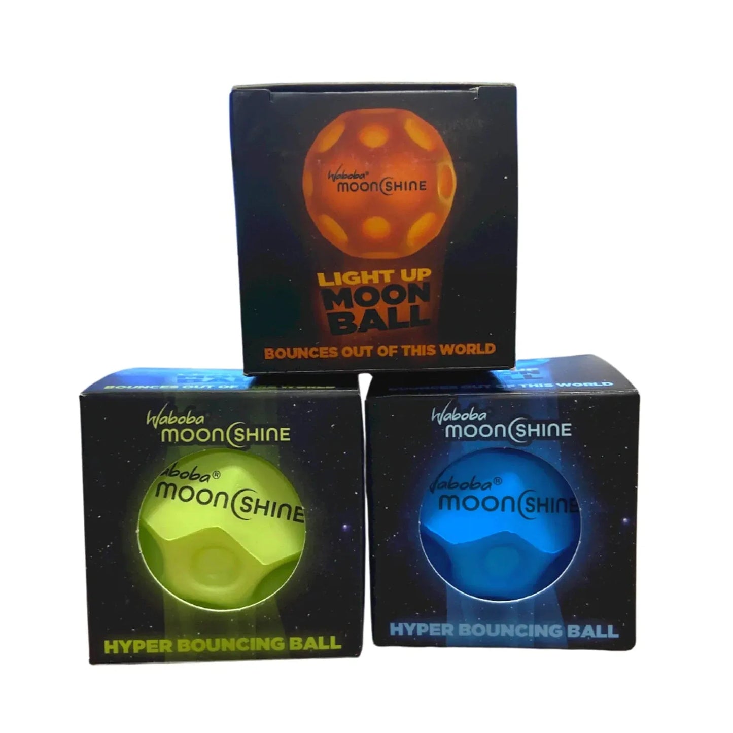 Šviečiantis Waboba Moon Shine kamuoliukas-Lauko žaidimai-Brain Games LT