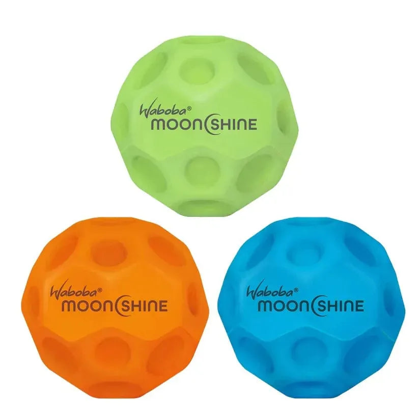 Šviečiantis Waboba Moon Shine kamuoliukas-Lauko žaidimai-Brain Games LT