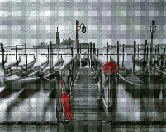 Šviesus vakaras 40x50 cm-Rankdarbiai-Brain Games LT