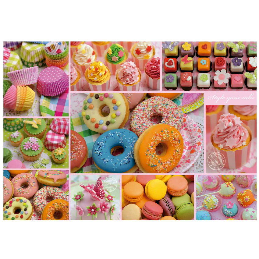 Sweet Party Collage, 500-Universalios dėlionės-Brain Games LT