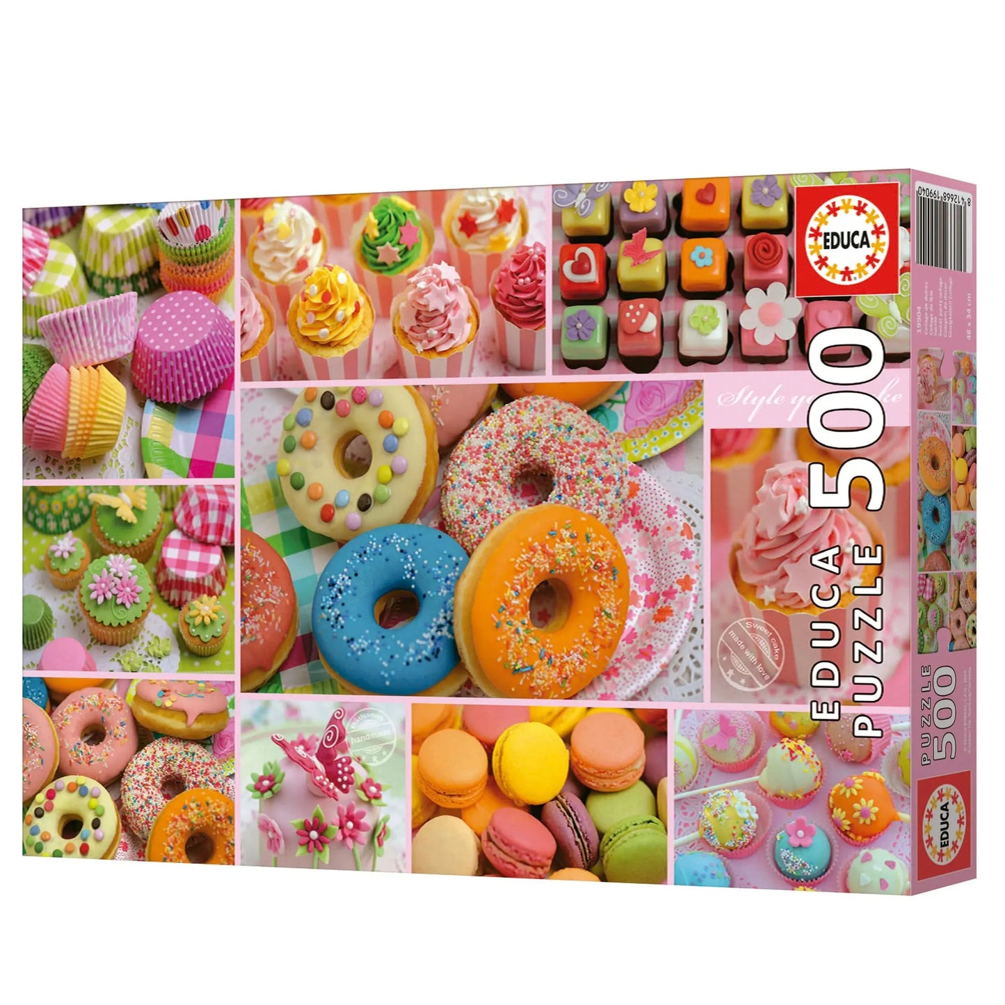 Sweet Party Collage, 500-Universalios dėlionės-Brain Games LT