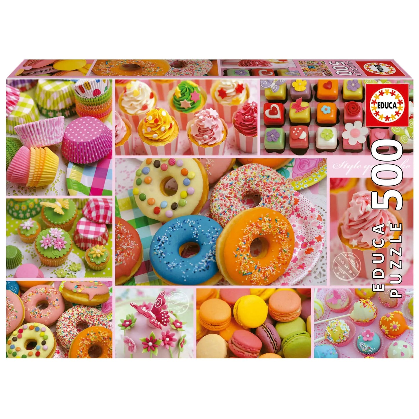 Sweet Party Collage, 500-Universalios dėlionės-Brain Games LT