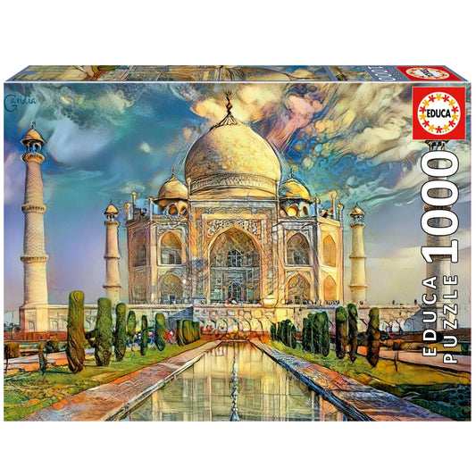 Taj Mahal, 1000-Universalios dėlionės-Brain Games LT