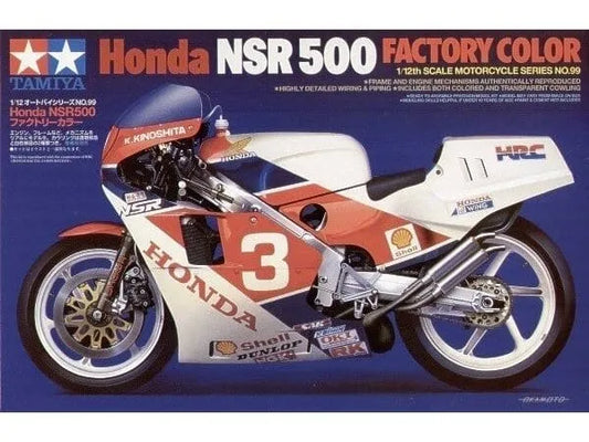 Tamiya - Honda NSR500 Factory Color-Surenkami modeliai-Brain Games LT