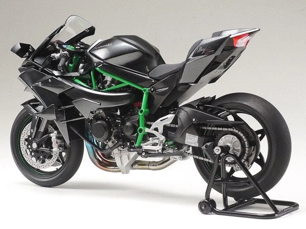Tamiya - Kawasaki Ninja H2R-Surenkami modeliai-Brain Games LT