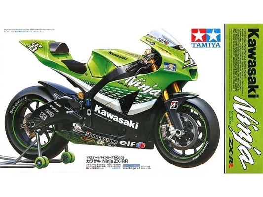 Tamiya - Kawasaki Ninja ZX-RR-Surenkami modeliai-Brain Games LT
