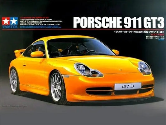 Tamiya - Porsche 911 GT3, 1/24-Surenkami modeliai-Brain Games LT