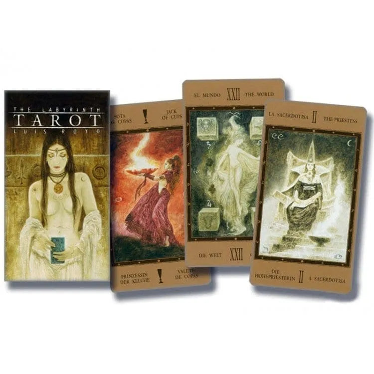 Taro kortos The Labyrinth-Kita-Brain Games LT
