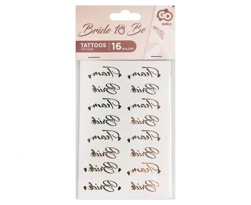 Tatuiruotės „Team Bride“-Kita-Brain Games LT