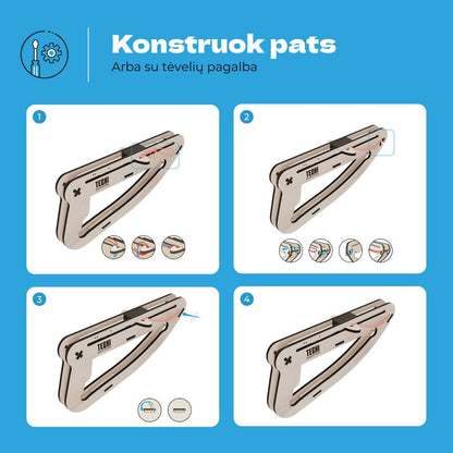 Techi Konstruktoriai Sklandyklių Laidyklė