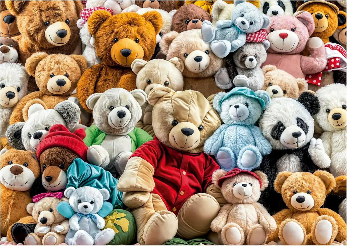 Teddy Bears, 500-Universalios dėlionės-Brain Games LT