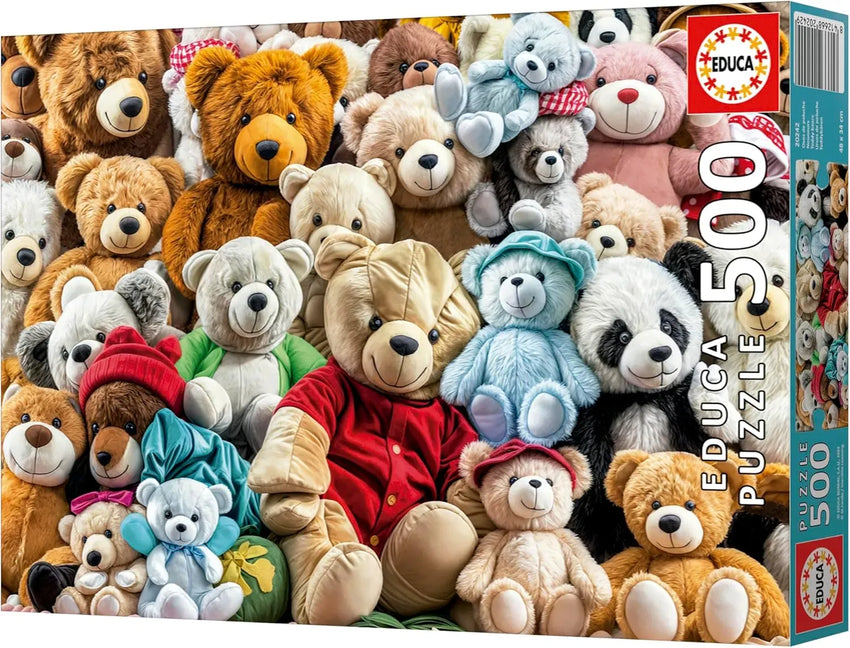 Teddy Bears, 500-Universalios dėlionės-Brain Games LT