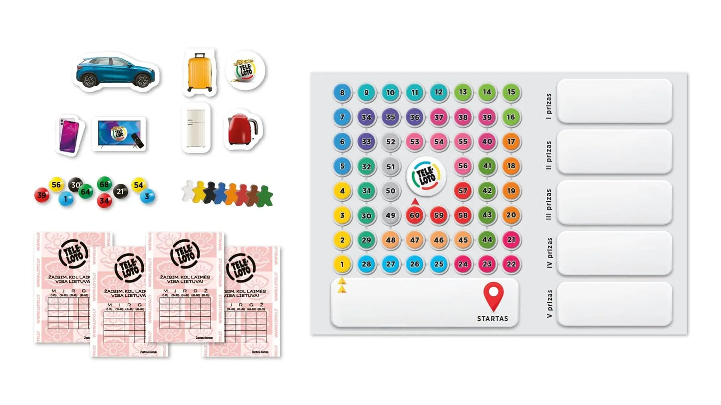 Teleloto-Stalo žaidimai-Brain Games LT